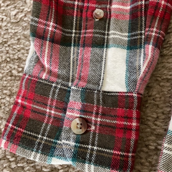 Red Head Button Down Flannel - Picture 4 of 5